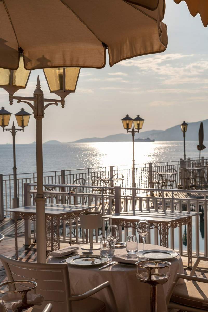 l'arbousier restaurant - porticcio bay of ajaccio
